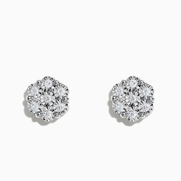 Effy Jewelry - Effy Diamond Bouquet Stud Earrings (New)